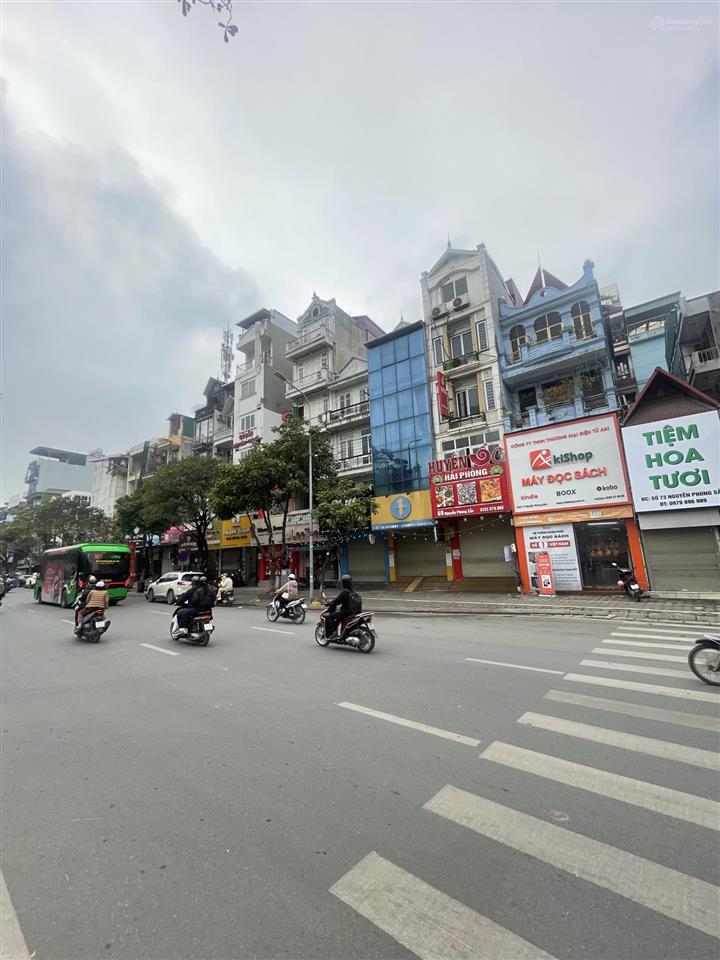 Bán nhà mặt phố nguyễn phong sắc, 55 m2, 6 tầng, vỉa hè 3m, dân xây kiên cố, kd đỉnh cao, 41 tỷ