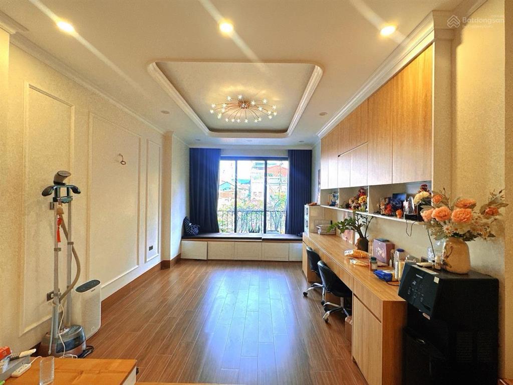 Thái thịnh 62m x 7 tầng thang máy  gara ô tô  khu phân lô  vừa ở vừa kinh doanh  26 tỷ