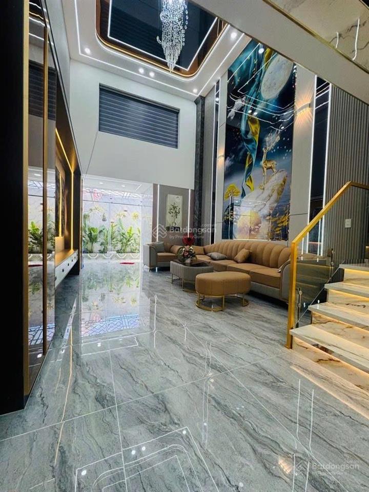 Bán nhà mới ở ngay, full nội thất đường tx25, phường thạnh xuân,q12, 81,1m²(4,2x20). hẻm 6m