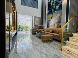 Bán nhà mới ở ngay, full nội thất đường tx25, phường thạnh xuân,q12, 81,1m²(4,2x20). hẻm 6m