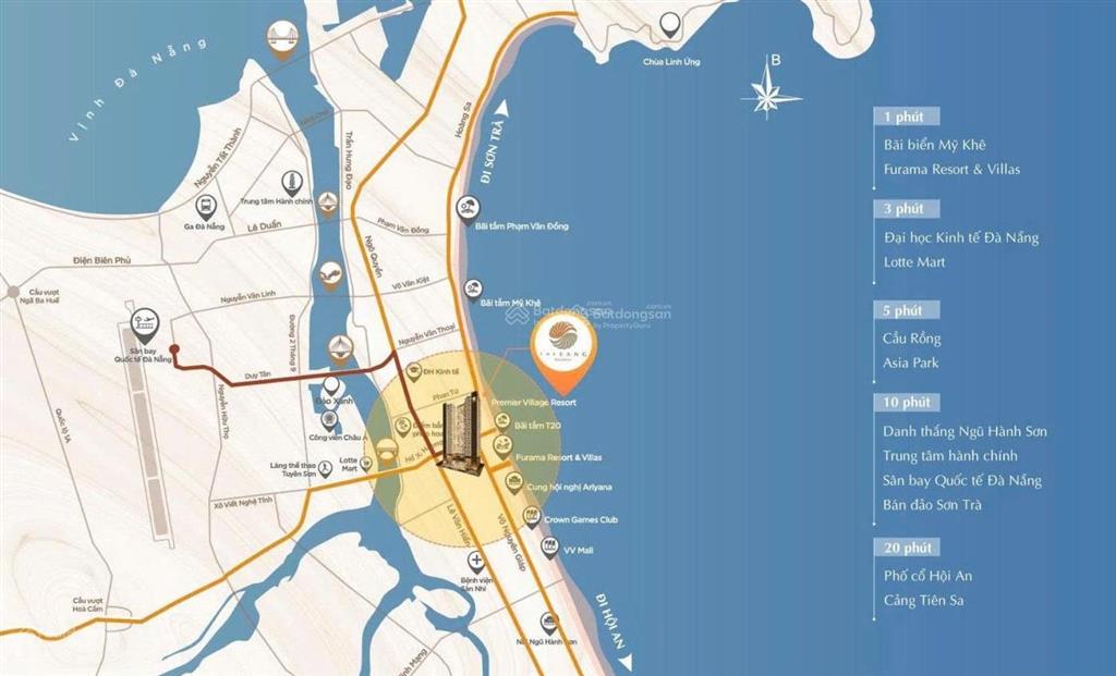 View biển! bán căn hộ cao cấp 2pn, 77m2 58 tr/m2  mt phạm kiệt, q. ngũ hành sơn