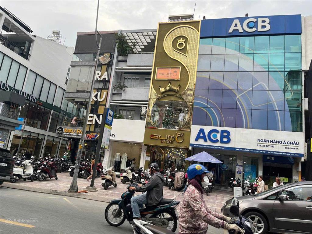 Bán nhà 5 tầng mt lê văn sỹ, quận 3 dt 5x21m giá 38 tỷ tl hđt 93 tr/tháng