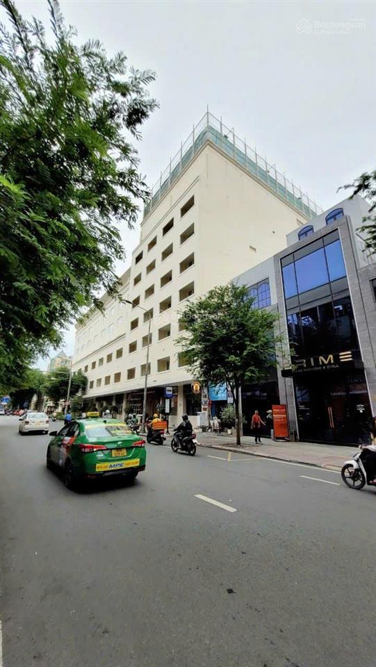 Bán nhà 3 tầng mặt tiền đường pasteur, quận 3 dt 15x20m, ctxd hầm + 10 tầng giá 123 tỷ tl