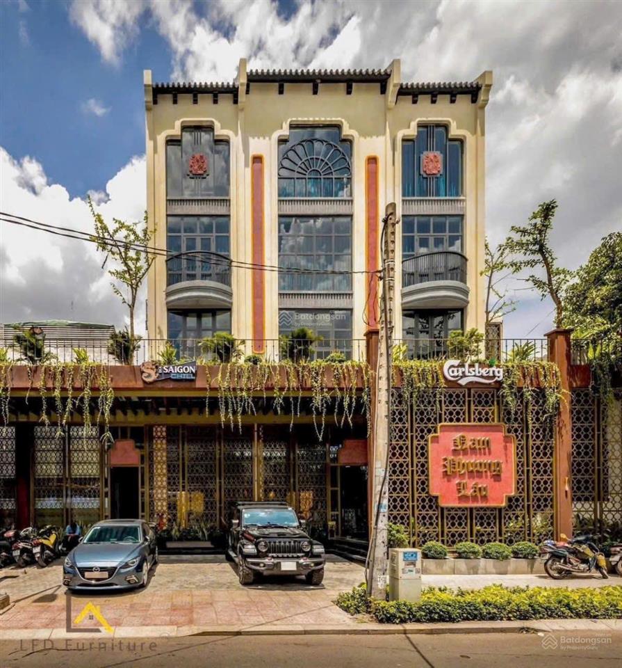 Bán nhà mt ngay bà huyện thanh quan quận 3 dt 8,6x29m  dtcn 251m2  ctxd hầm + 7 tầng giá 80 tỷ