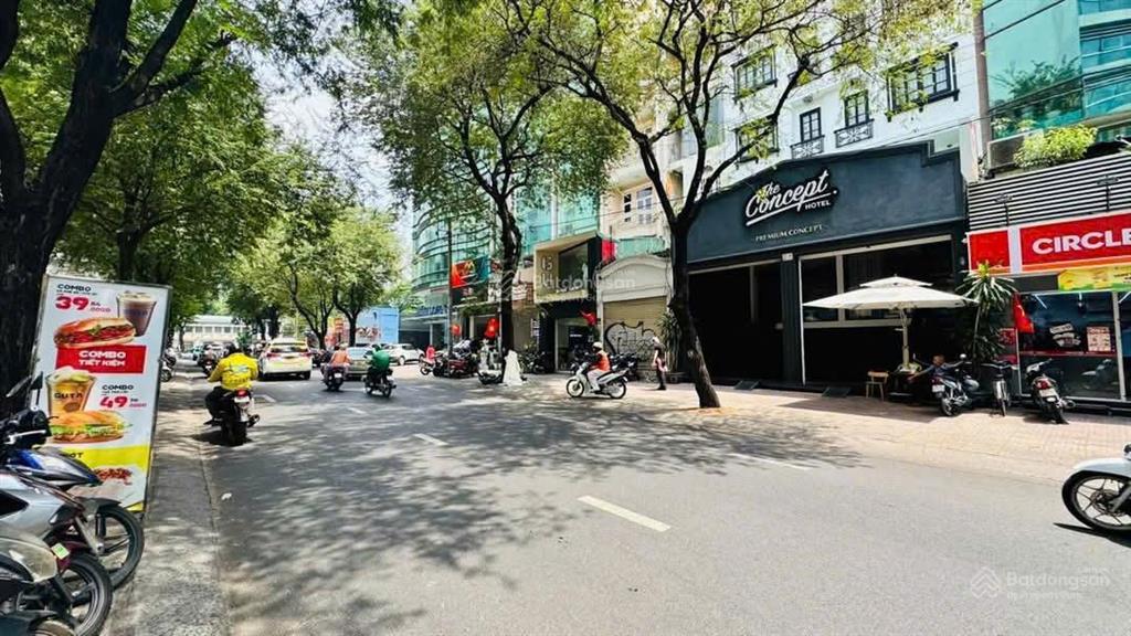 Bán nhà mt ngay bà huyện thanh quan quận 3 dt 8,6x29m  dtcn 251m2  ctxd hầm + 7 tầng giá 80 tỷ