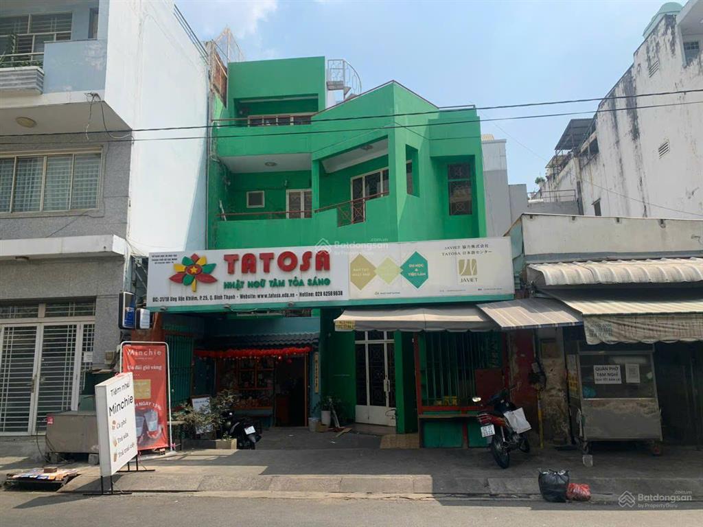 Bán khuôn đất đường ung văn khiêm bình thạnh dt15x22m  320m2  giá 29 tỷ ctxd hầm + 7 tầng