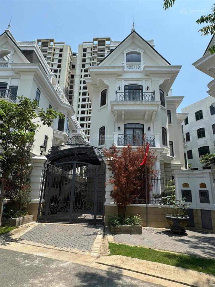 Bán biệt thự victoria village thạnh mỹ lợi quận 2 dt10x20m 3 tầng sẵn sổ hồng giá 48 tỷ tl