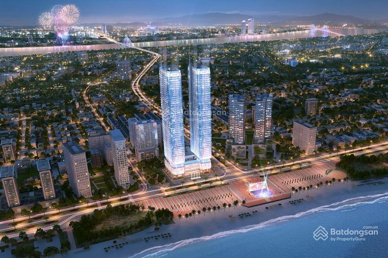 View biển! bán căn hộ cao cấp 1pn 65m2  mt võ nguyên giáp, q. sơn trà