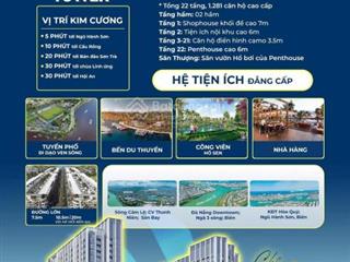 Siêu hot! bán căn hộ spana tower 2pn, 70m2, 58 triệu/m2  mt nguyễn phước lan, q. cẩm lệ