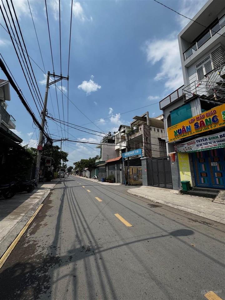 Bán đất mặt tiền thạnh xuân 22 quận 12, 5x21m, kinh doanh, 6,3 tỷ