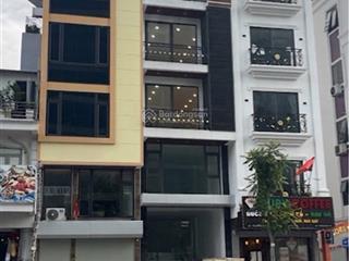 Cho thuê nhà nguyên căn 7 tầng mới koong  vỉa hè rộng  thang máy  kinh doanh  mặt phố lớn