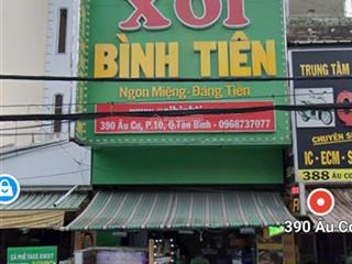 Bán nhà mặt tiền âu cơ, phù hợp kinh doanh đa ngành nghề