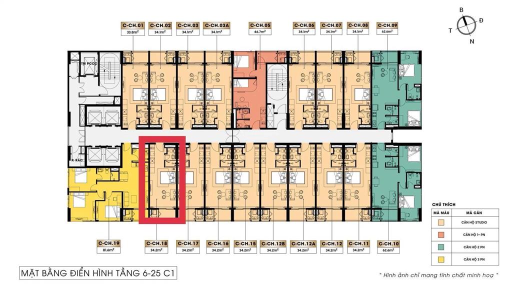 Chỉ hơn 2,x tỷ sở hữu studio tầng cao view thành phố đẹp sun solar