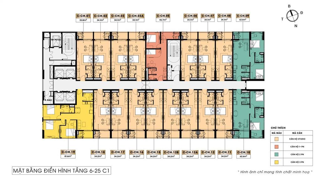 Chỉ hơn 2 tỷ sở hữu studio tầng cao view biển mỹ khê tại sun costa