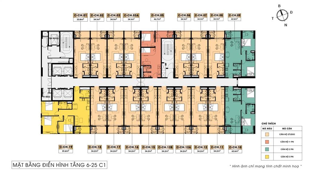 Studio tầng cao sun costa residence  sở hữu view triệu đô giữa trung tâm đà nẵng