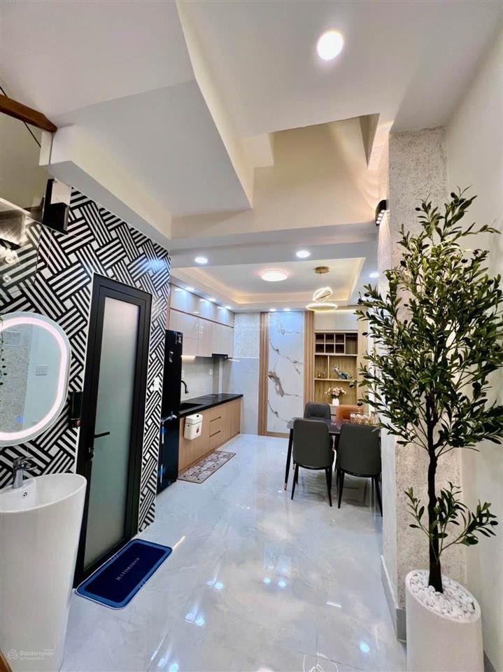Bán nhà đẹp tôn thất thuyết quận 4  4 tầng  35m2  5 tỷ  nhà mới full nội thất