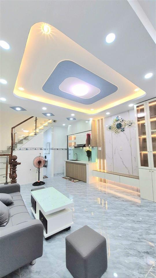 Bán nhà nguyễn khoái quận 4  32m2  bề ngang 4m  3 tỷ nhỉnh  2 tấm đúc  nhà mới full nội thất