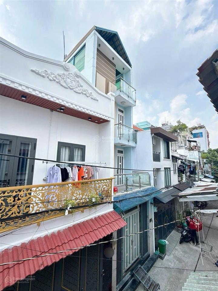 Bán nhà tôn thất thuyết quận 4  28m2  2 tầng đúc  2 tỷ nhỉnh  nhà mới dọn vào ở ngay