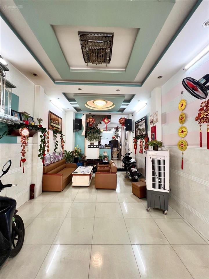 Bán nhà vĩnh khánh quận 4  hẻm ôtô  4 tầng  60m2  6 tỷ nhỉnh  kinh doanh đỉnh cao bề ngang 4m