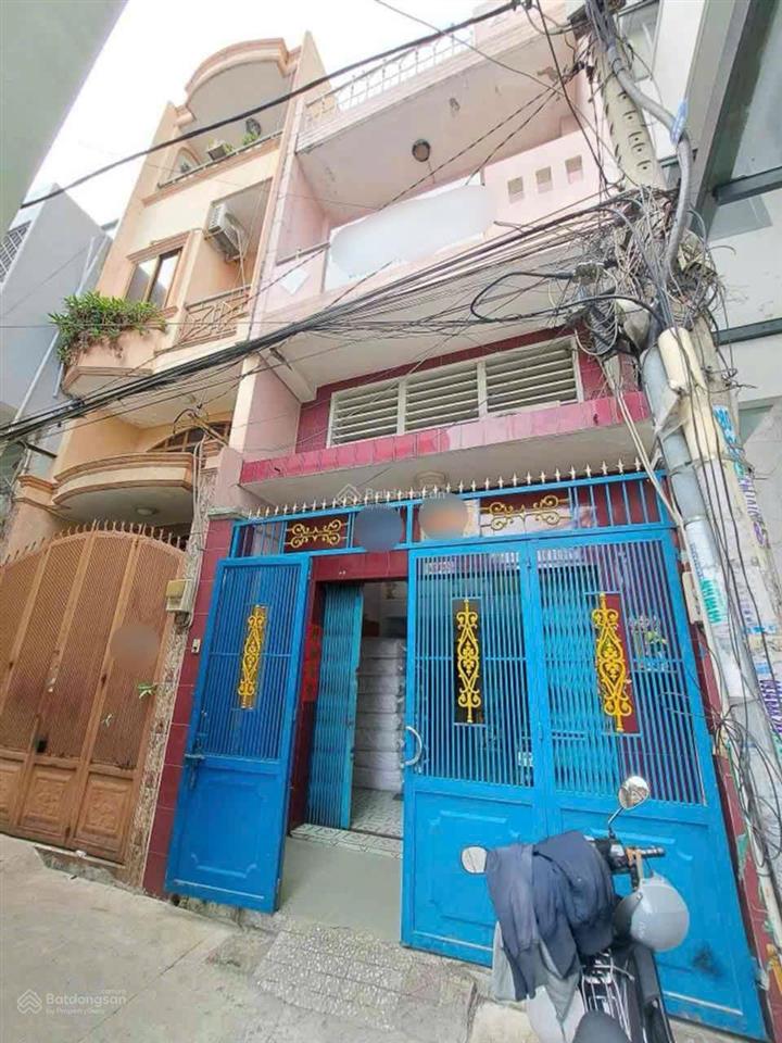 Bán nhà tôn thất thuyết quận 4  3 tầng  52m2  5 tỷ  bề ngang 4m