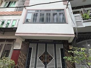 Bán nhà hoàng diệu quận 4  hẻm ôtô  4 tầng  44m2  chỉ 6 tỷ nhỉnh bề ngang 4m  khu dân trí cao