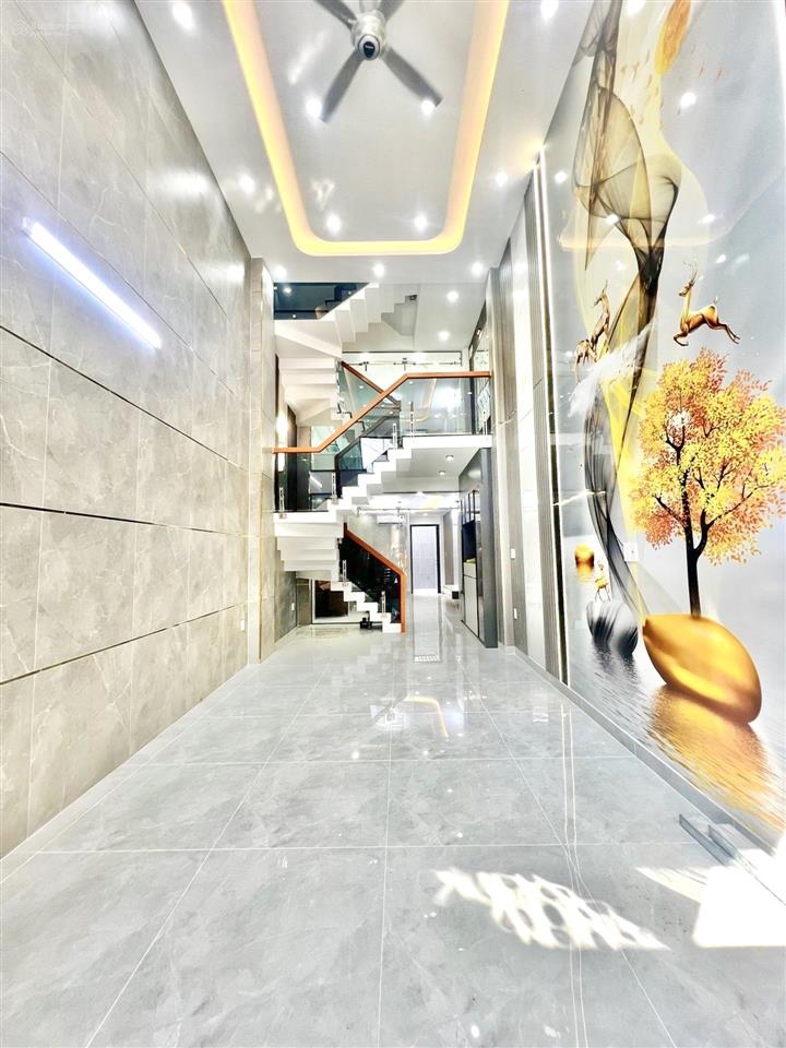 Nhà khu tô hiệu, tân phú  5 tầng 4 x 14m  rẻ hơn bình tân  full nội thất  hơn 7t