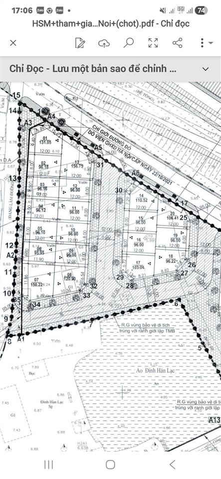Bán đất lô góc view công viên và hồ tại ỷ lan, gia lâm 96m2, 6,8 tỷ