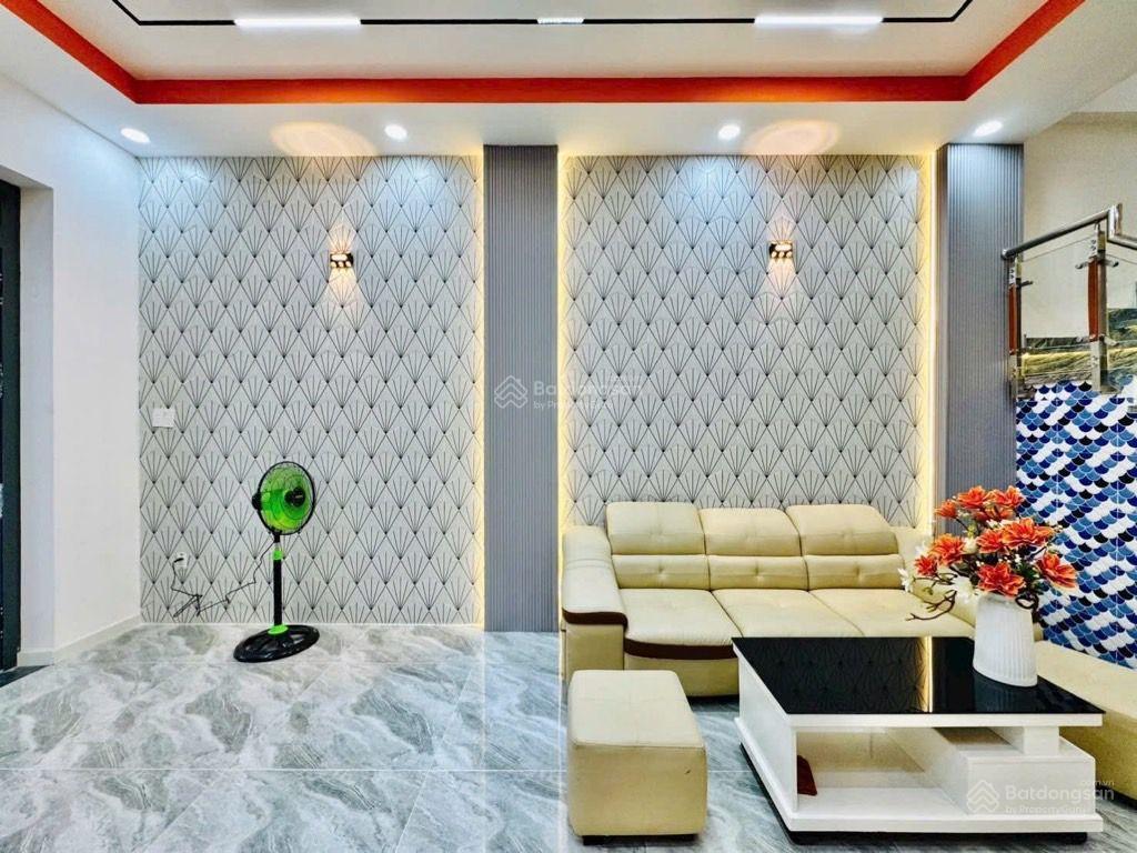 Nhà mới 3t, 4pn hẻm 5m huỳnh văn nghệ gò vấp 4x18 chỉ nhỉnh 7 tỷ, sổ vuông