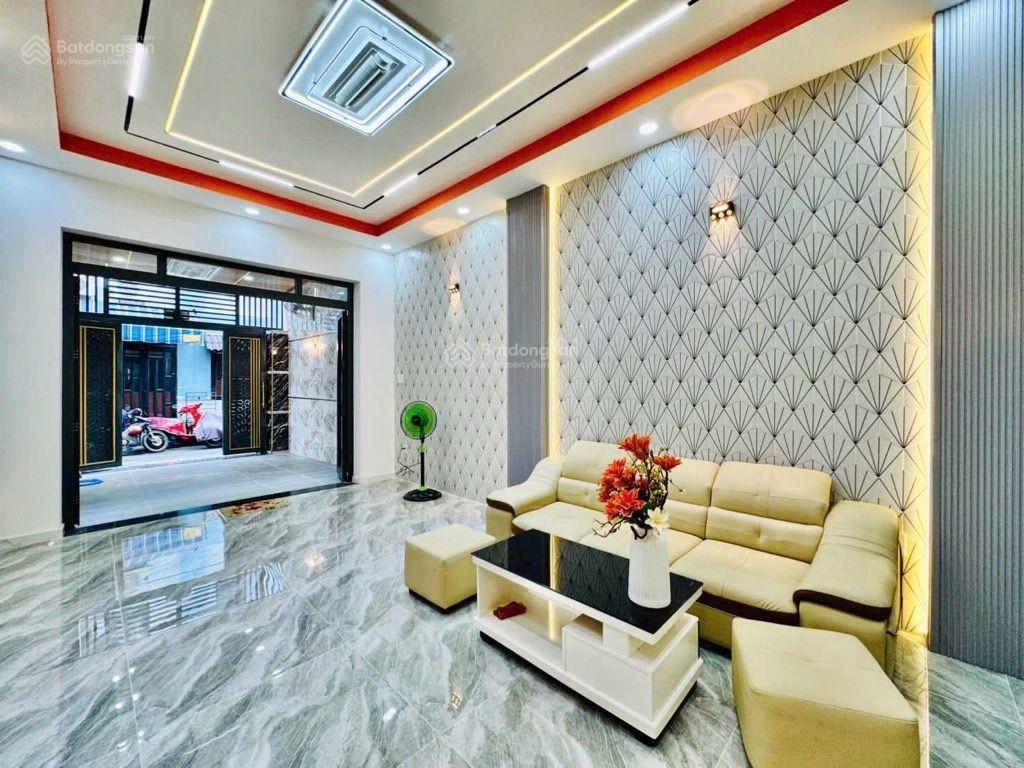 Nhà mới 3t, 4pn hẻm 5m huỳnh văn nghệ gò vấp 4x18 chỉ nhỉnh 7 tỷ, sổ vuông