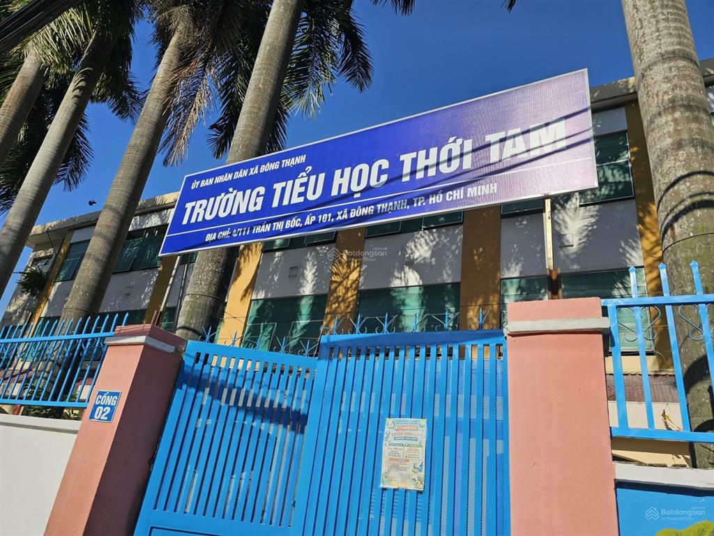 Đất sổ riêng gần chợ hóc môn hẻm xe hơi 5x22m thổ cư chỉ 3.5 tỷ