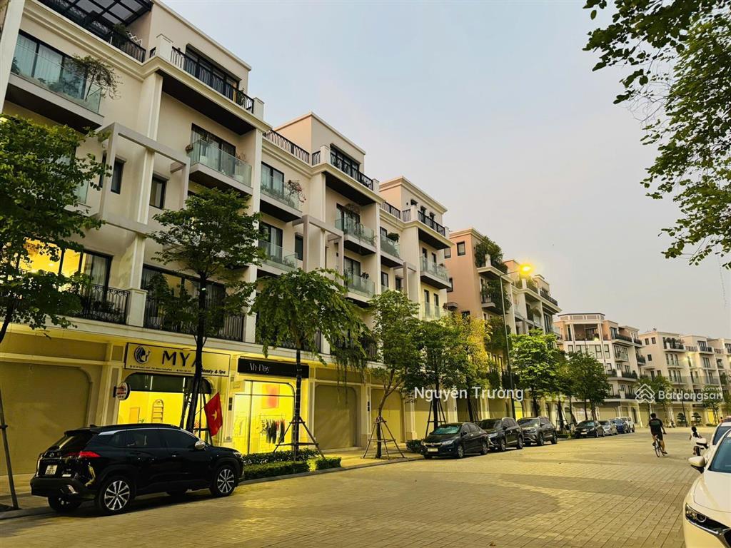 Bán lô liền kề mặt phố đi bộ 75m², 5 tầng, full đồ cao cấp, kđt the manor central park. giá 32 tỷ