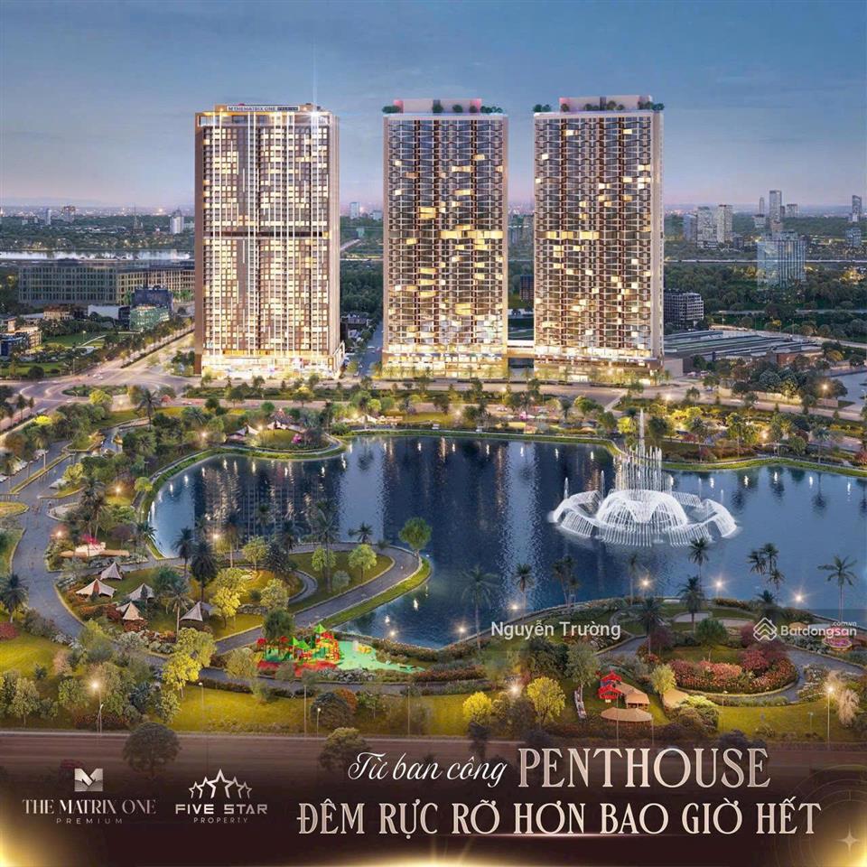 Siêu phẩm! penthouse tại the matrix one premium, giá 114 tỷ, 776,1m2, đẳng cấp giới thượng lưu