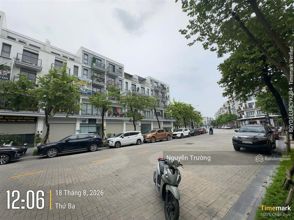 Nhà mình bán lô liền kề mặt phố đi bộ  75m2, 5 tầng, sẵn sổ, kđt the manor central park. giá 28 tỷ