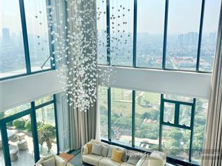 Siêu phẩm! penthouse duplex 415m2, 5pn4vs, có sân vườn, slot oto, cc mỹ đình pearl. giá 40 tỷ