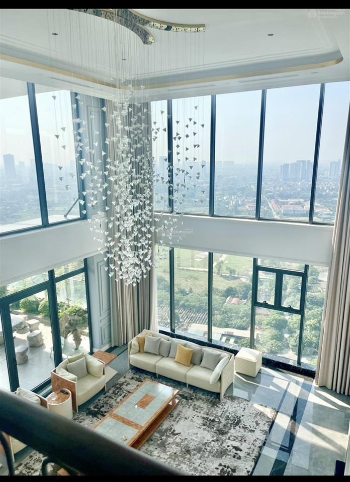 Siêu phẩm! bán căn penthouse duplex cc mỹ đình pearl, 286m2, 4 phòng ngủ, full đồ. giá 33 tỷ