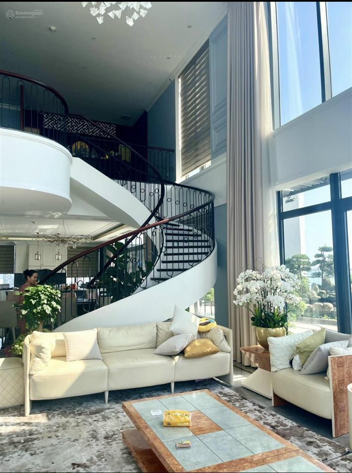 Siêu phẩm! bán căn penthouse duplex cc mỹ đình pearl, 286m2, 4 phòng ngủ, full đồ. giá 33 tỷ