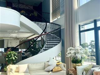 Siêu phẩm! bán căn penthouse duplex cc mỹ đình pearl, 286m2, 4 phòng ngủ, full đồ. giá 33 tỷ