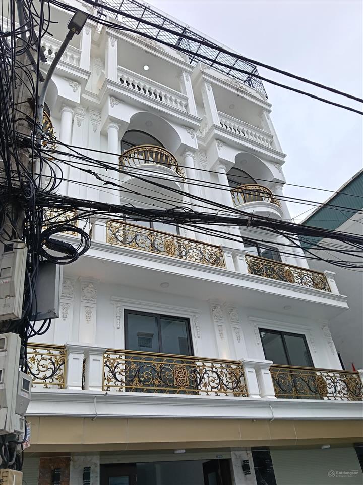 Bán nhà mặt ngõ kính doanh, tư đình,long biên, dt53m2x6tang thang máy, mt4m giá 13ty.