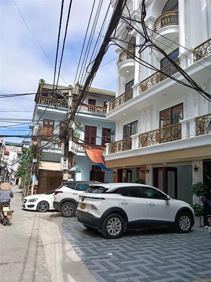 Bán nhà mặt ngõ kính doanh, tư đình,long biên, dt53m2x6tang thang máy, mt4m giá 13ty.