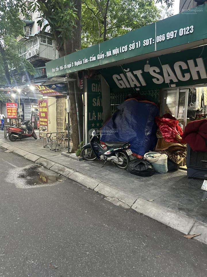 Chính chủ bán nhà tầng 1 nghĩa tân b6 giá 10,2 tỷ, lô góc dt 101m2, mt 20m, kinh doanh tốt
