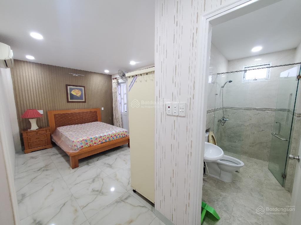 Biệt thự sân vườn mini nguyễn trung trực p5 bình thạnh  4 tầng btct  ngang gần 6m 3 pn 7.7 tỷ