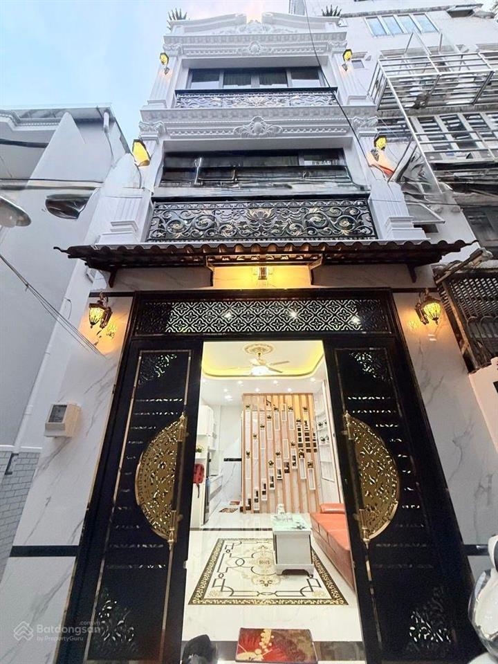 Nhà mới 4 tầng hxh thích quảng đức pn  3pn  4wc  full nt  8.3 tỷ