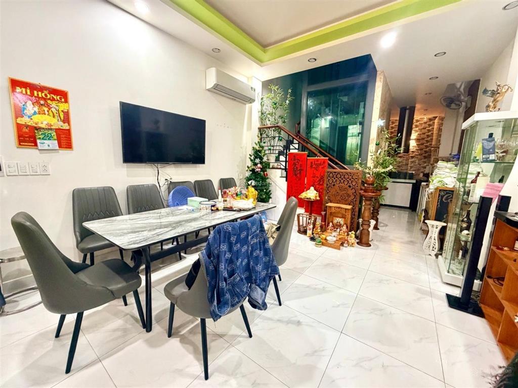 Nhỉnh 14 tỷ  căn nhà góc hẻm xe tải siêu đẹp thang máy xịn  thông ra phan xích long