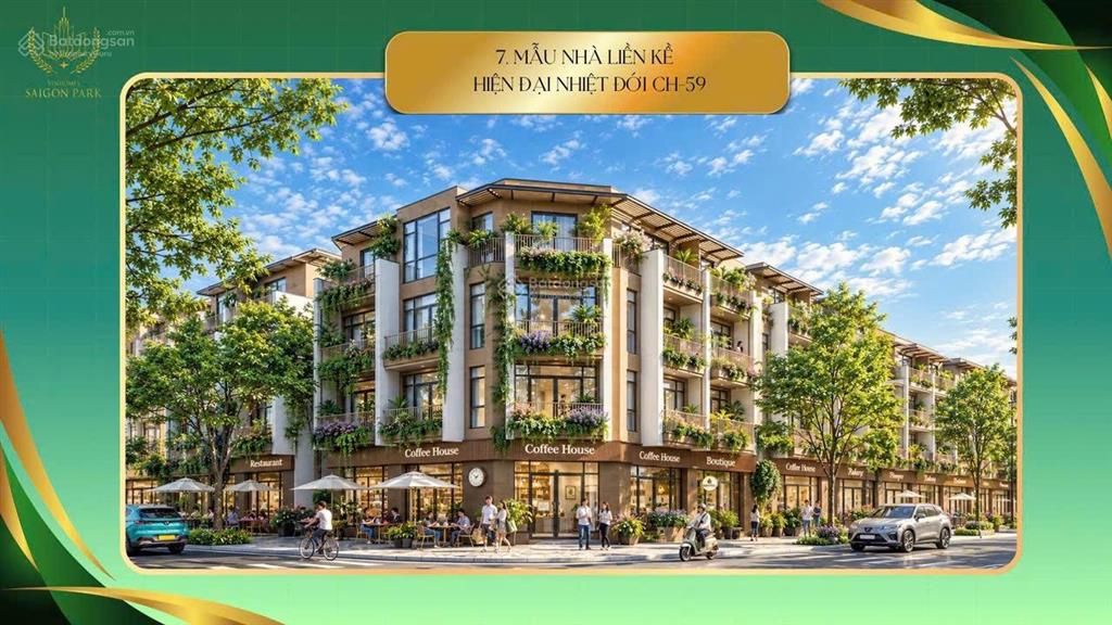 Vinhomes saigon park  nhà liền kề  80m2  4 tầng  8*10m  7tỷ180