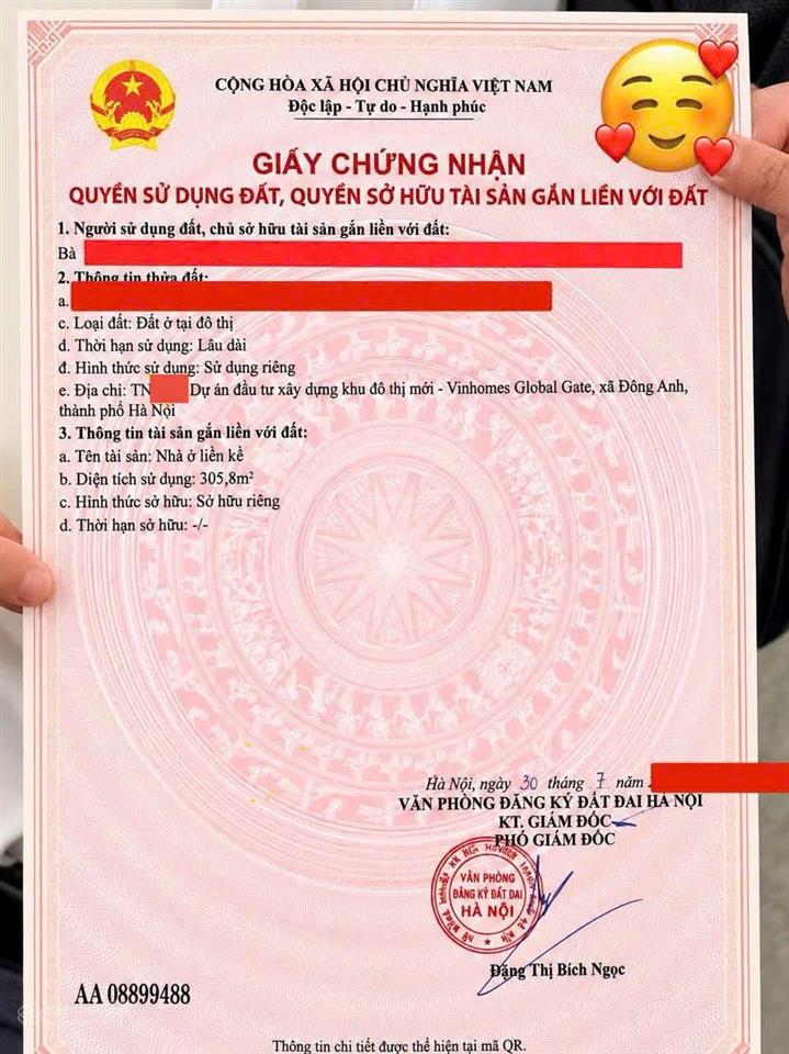 Bán căn liền kề thiên nga 375m223 tỷ giá hờidãy sát hồ 32ha, gần 2 công viên, sẵn sổ, 0963 892 ***