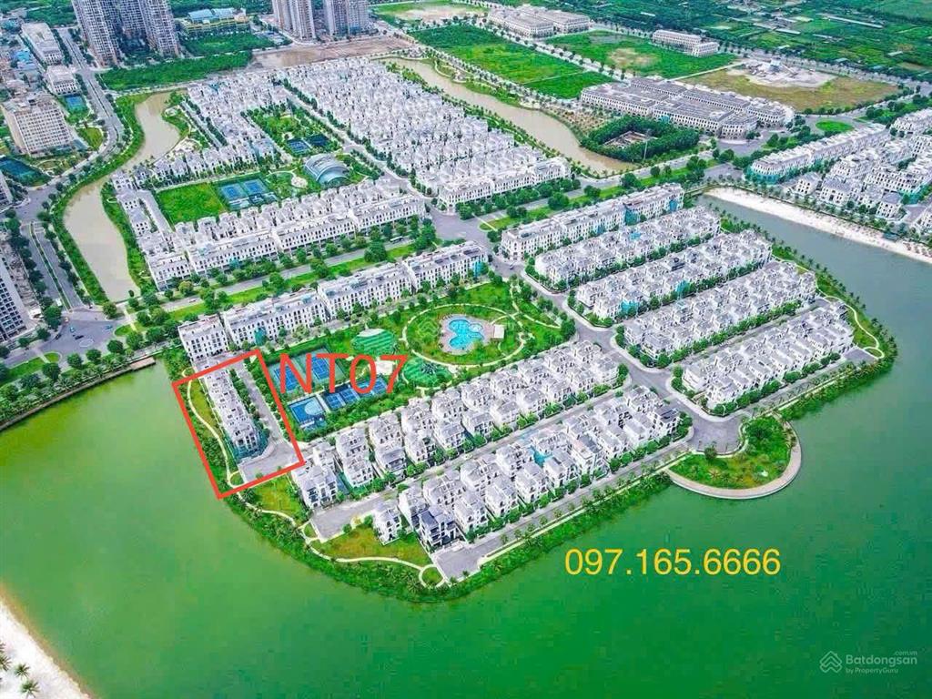 Bán căn biệt thự đơn lập ngọc trai mặt view hồ, 1 mặt công viên siêu vip tại ocean park 1