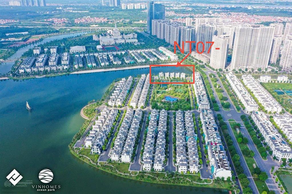 Bán căn biệt thự đơn lập ngọc trai mặt view hồ, 1 mặt công viên siêu vip tại ocean park 1