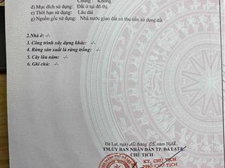 Bán 235m vuông đất xây dựng khu biệt thự nghỉ dưỡng măng line đà lạt