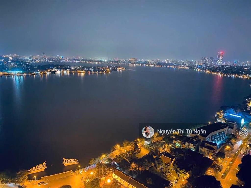 Bán nhà 5t x dt 85m2 x mt 5m mặt phố kim mã, vỉa hè, view hồ thủ lệ. giá 52 tỷ