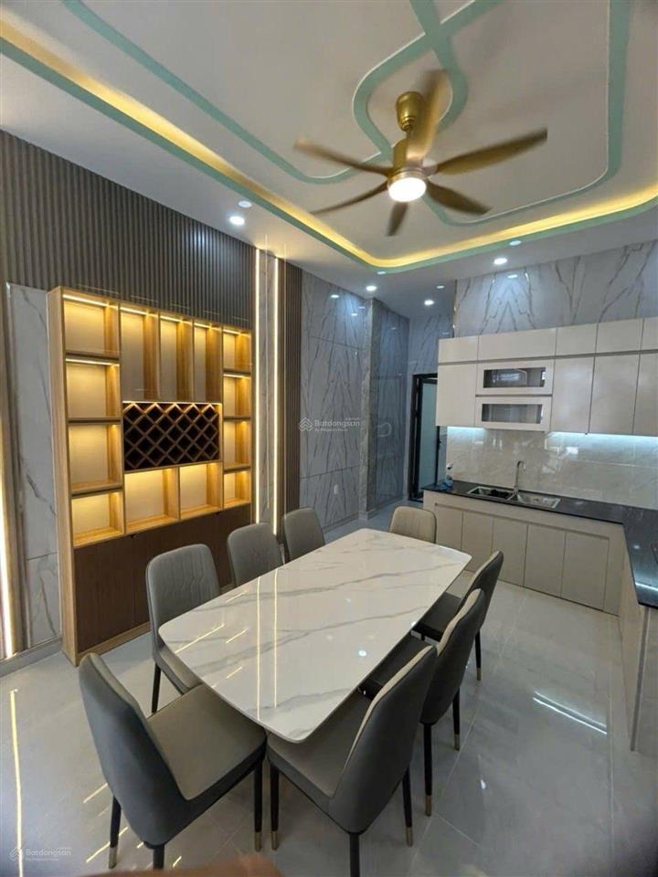 Nhà mới, đẹp, 52m, 4 tầng, full nội thất, ôtô đỗ cửa, tl43, bình chiểu ( tam bình mới), 5,85 tỷ